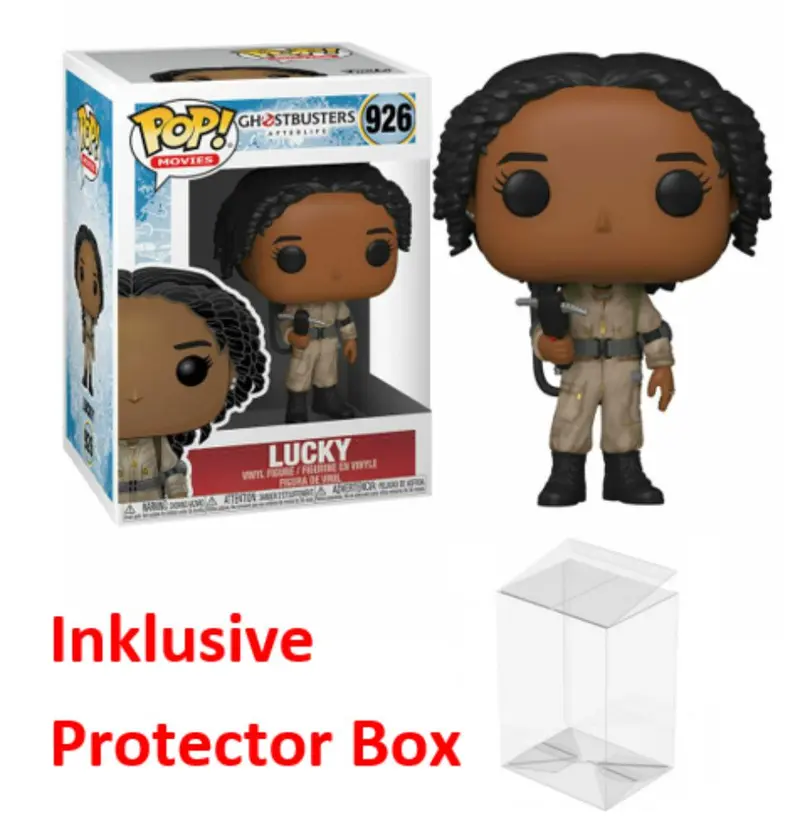 FUNKO POP Ghostbusters Afterlife #926 Lucky Vinyl Figur NEU sealed + Protector Box