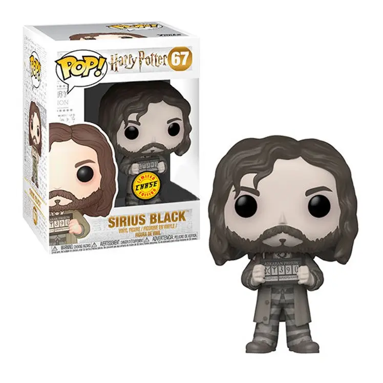 FUNKO POP Harry Potter #67 Sirius Black limited Chase Edition Vinyl Figur NEU