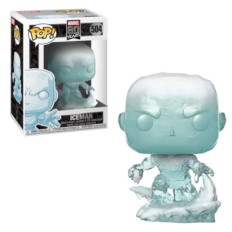 FUNKO POP Marvel 80 Years #504 Iceman - Vinyl Figur NEU