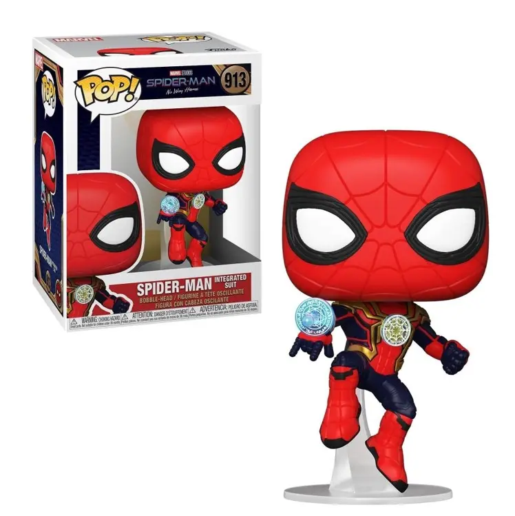 FUNKO POP Marvel No Way Home #913 Spider-Man Integrated Suit - Vinyl Figur NEU