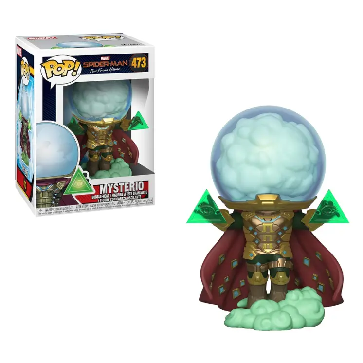 FUNKO POP - Marvel Spider-Man Far From Home #473 Mysterio - Vinyl Figur NEU