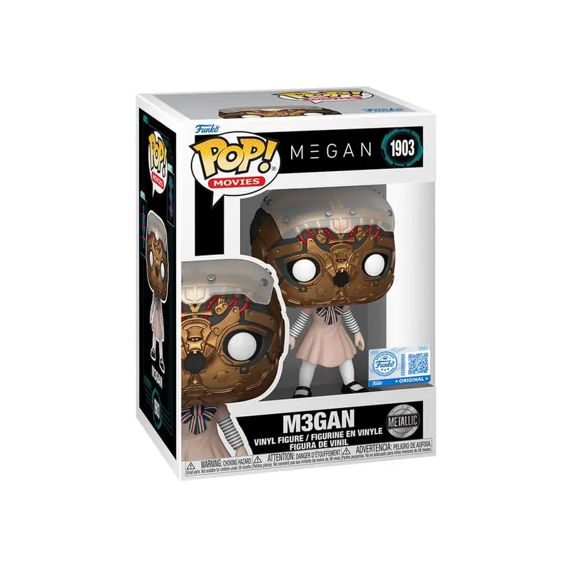 Funko POP! Movies - M3gan - M3GAN (Metallic) #1903 *Exclusive Edition*