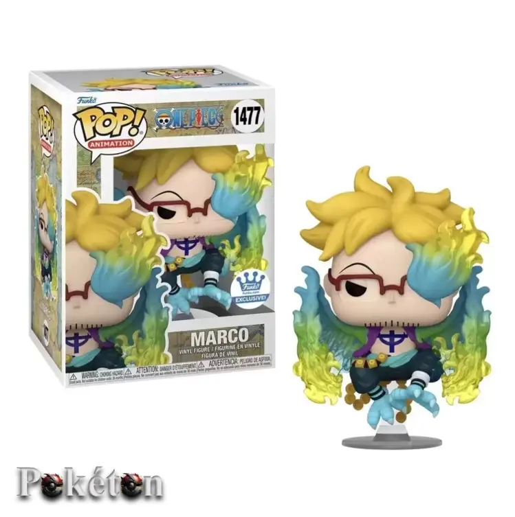 FUNKO POP One Piece #1477 Marco - Vinyl Figur NEU