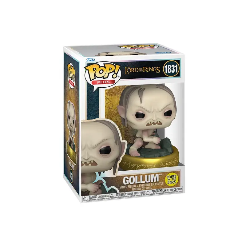 Funko POP! Plus - Der Herr der Ringe - Gollum (Glow in the Dark) - 9 cm