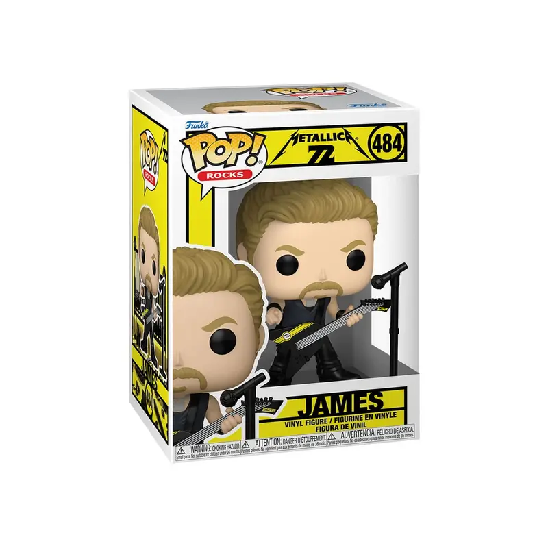 Funko POP! Rocks - Metallica - James (72 Seasons) #484