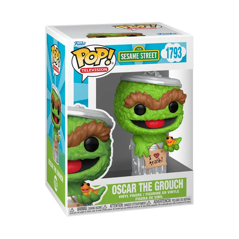Funko POP! Television - Sesamstraße - Oscar the Grouch - 9 cm
