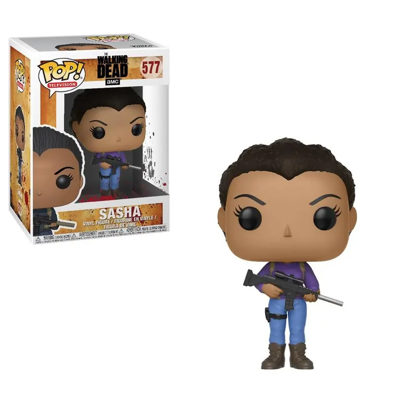 FUNKO POP The Walking Dead #577 Sasha Vinyl Figur NEU sealed