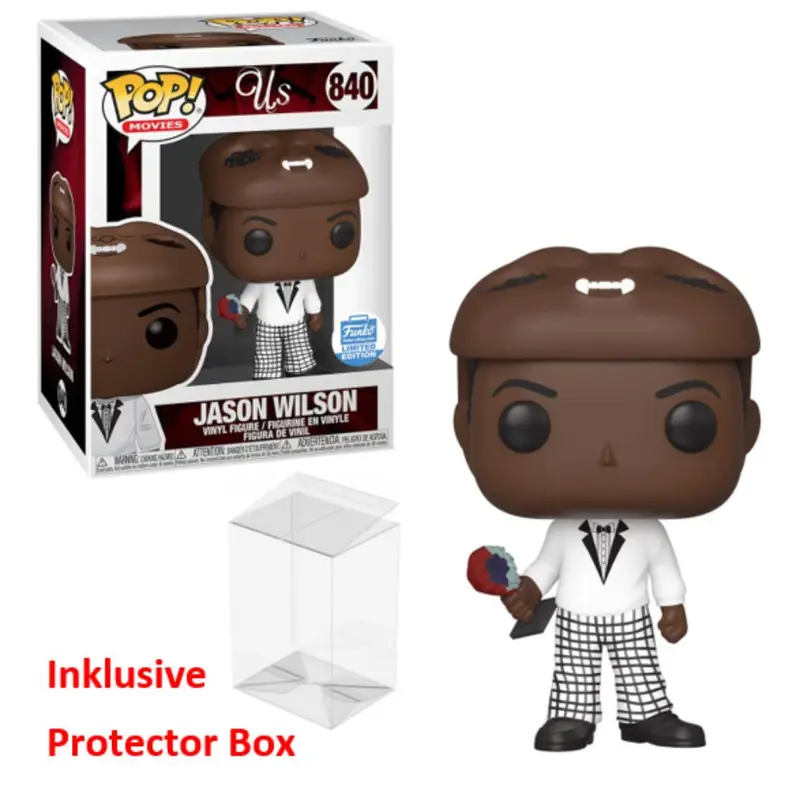 FUNKO POP Us #840 Jason Wilson Limited Edition Vinyl Figur sealed + Protector Box