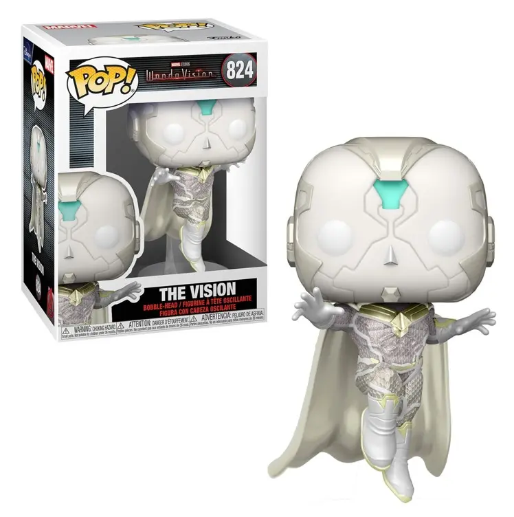 FUNKO POP Wanda Vision #824 The Vision - Vinyl Figur NEU