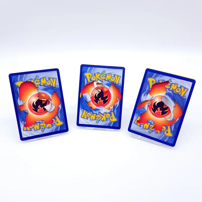 Glumanda, Glutexo, Glurak Charizard DIY Pokemonkarten 3D selfmade