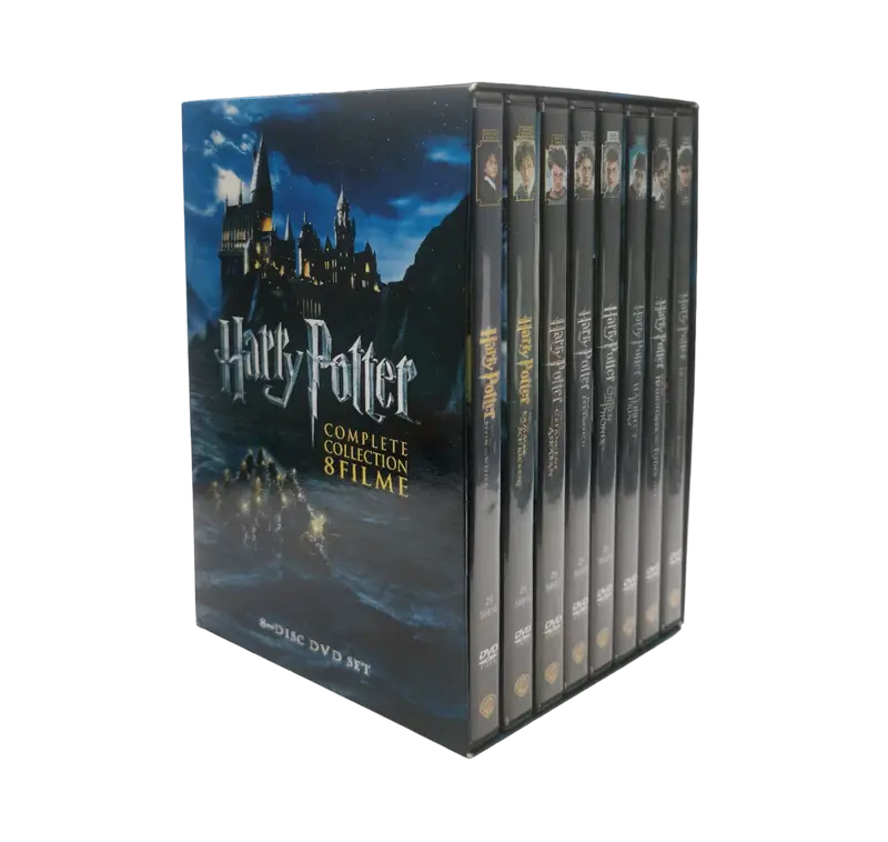 Harry Potter Collection - alle 8 Filme - Teil 1-8 - DVD Box