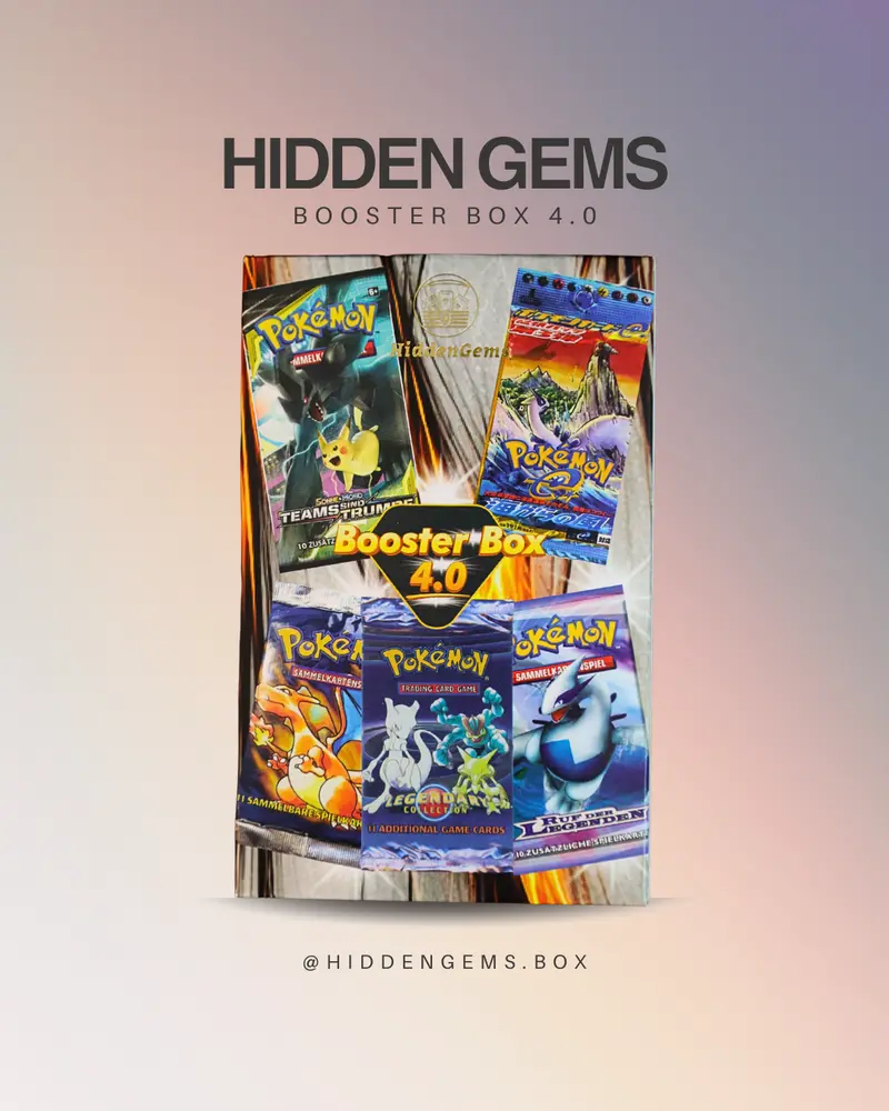 Hidden Gems Pokémon Booster Box 4.0