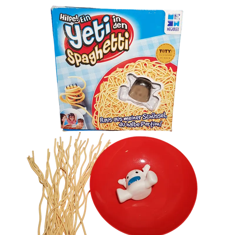Hilfe! Ein Yeti in den Spaghetti - Spiel - gebraucht