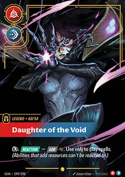 Kai'Sa, Daughter of the Void - Origins (Showcase) [OGN-299]