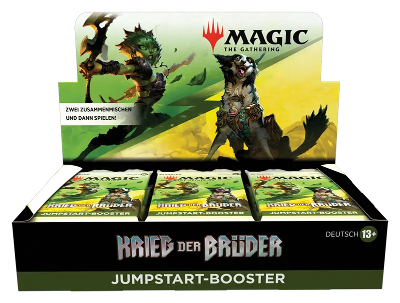 Krieg der Brüder - Jumpstart Booster Display (18 Booster) - deutsch