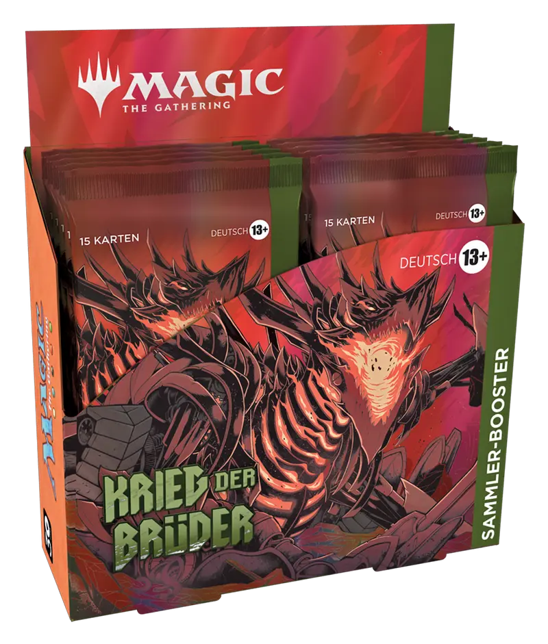 Krieg der Brüder - Sammler-Booster Display - deutsch