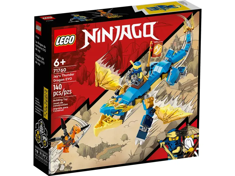 LEGO® Ninjago 71760 Jays Donnerdrache EVO - 140 Teile