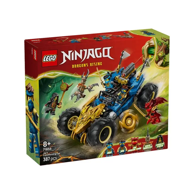 LEGO - NINJAGO 71856 Jays Transformationsflitzer - ab 8 Jahren
