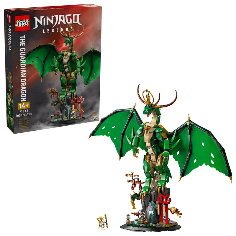 LEGO NINJAGO Der Wächterdrache 71847 - Teile