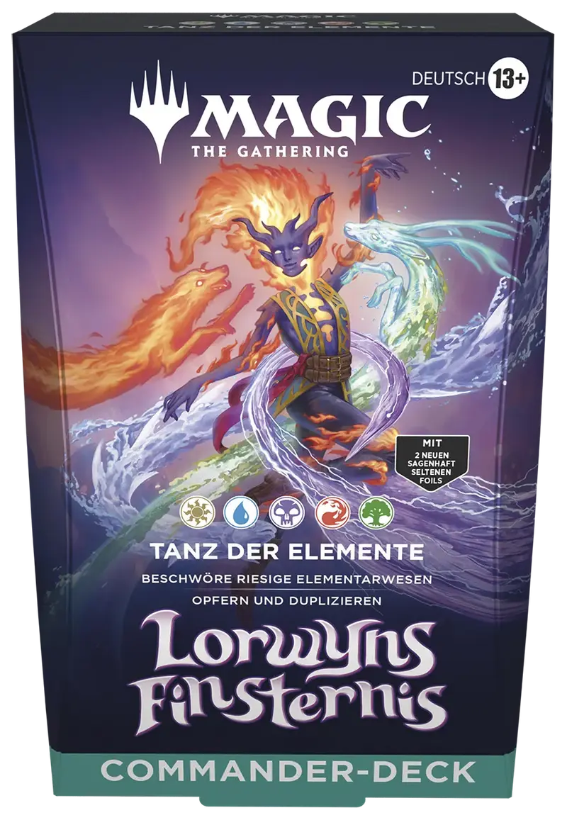 Magic the Gathering - Lorwyns Finsternis - Commander-Deck Tanz der Elemente - deutsch
