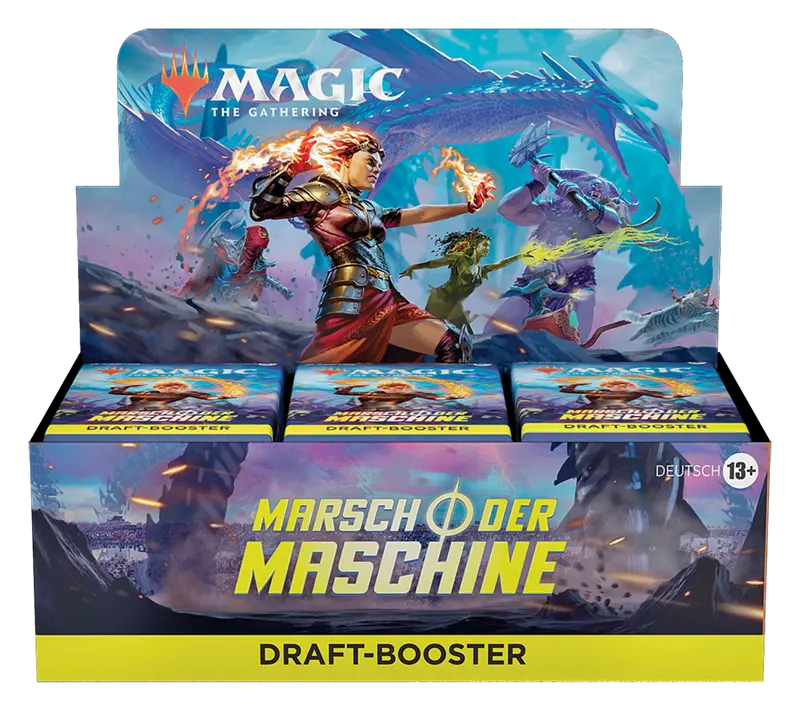 Marsch der Maschine - Draft-Booster Display (36 Booster) - deutsch