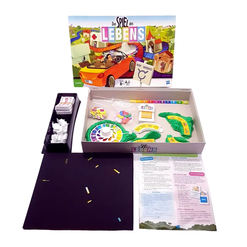 MB Spiele - Das Spiel des Lebens - Brettspiel Gesellschaftsspiel Familienspiel - gebraucht