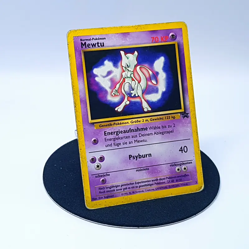 Mewtu 3 Black Star Promo Pokemonkarte DE 2000