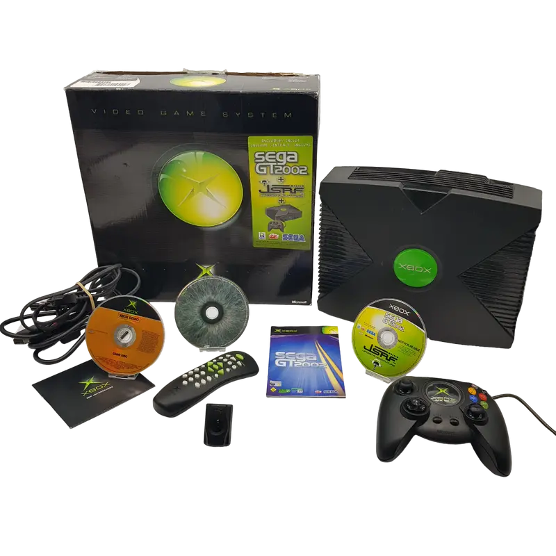 Microsoft Xbox Classic Konsole + Zubehör + OVP + JSRF Jetset Radiofuture - gebraucht