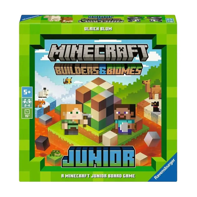 Minecraft Brettspiel Builders & Biomes Junior