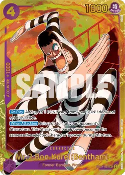 Mr.2.Bon.Kurei(Bentham) (EB01-061) - Memorial Collection (Secret Rare) [EB01-061]