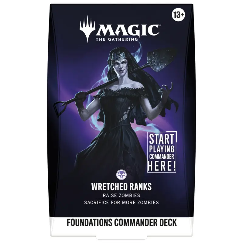 MTG - Foundations - Commander Deck - Englisch - Wretched Ranks - (Vorbestellung - Release