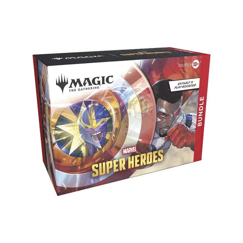 MtG Marvel Super Heroes Bundle Deutsch – 9 Play Booster