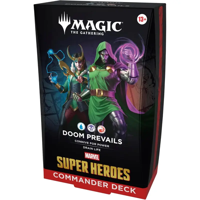 MTG - Marvel Super Heroes - Commander Deck - Doom Prevails - Englisch
