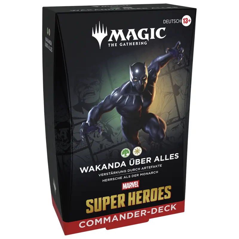 MTG Marvel Super Heroes Commander Deck – Wakanda Forever (DE)