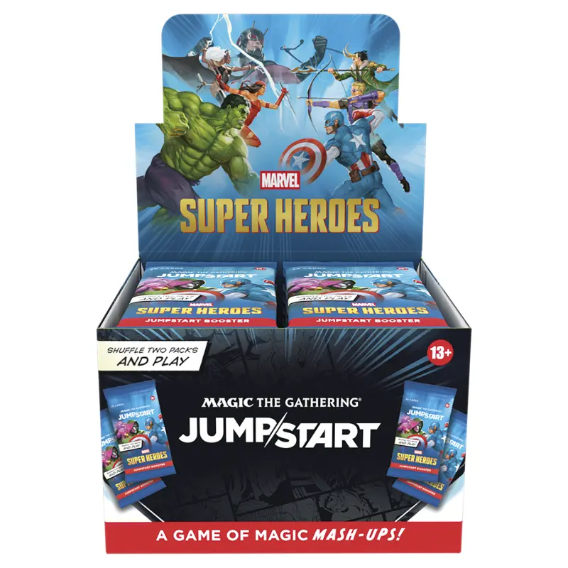 MTG - Marvel Super Heroes - Jumpstart Booster Display (24 Boosters) - Deutsch