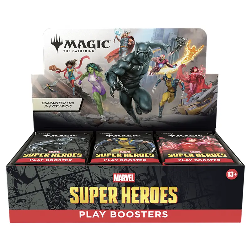 MTG - Marvel Super Heroes - Play Booster Display (30 Boosters) - Englisch