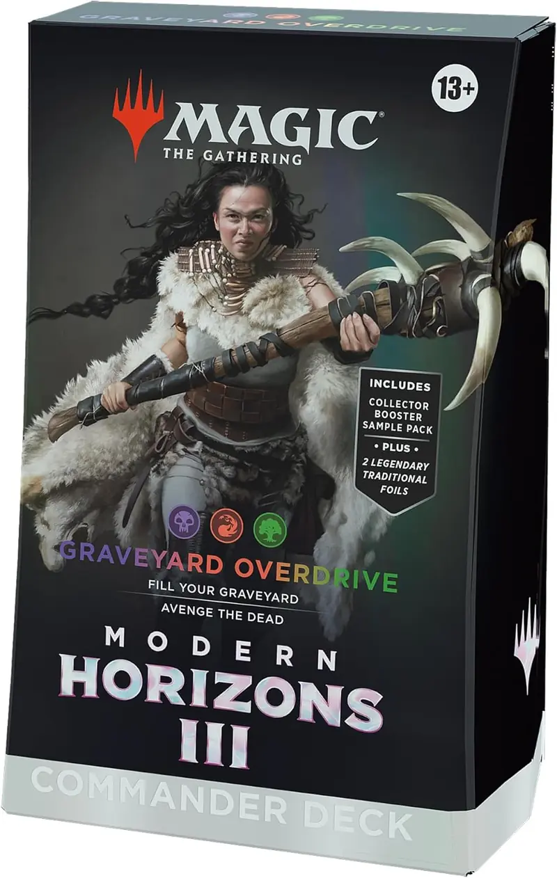 MTG Modern Horizons 3 EN Commander Deck Friedhof auf Hochtouren