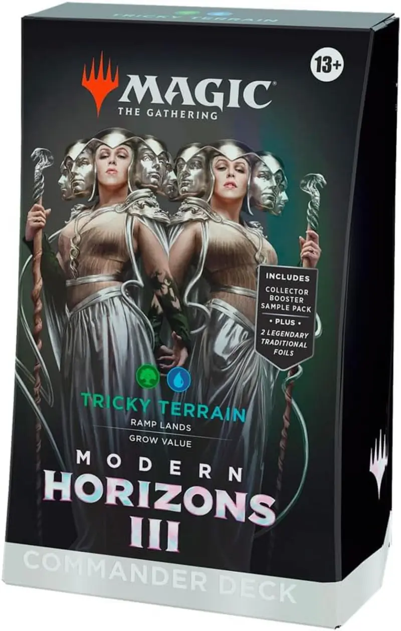 MTG Modern Horizons 3 EN Commander Deck Tükisches Terrain
