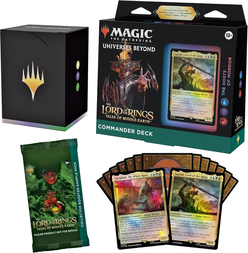 MTG - The Lord of the Rings - Commander Deck - The Hosts of Mordor - Englisch - (Produktionsland