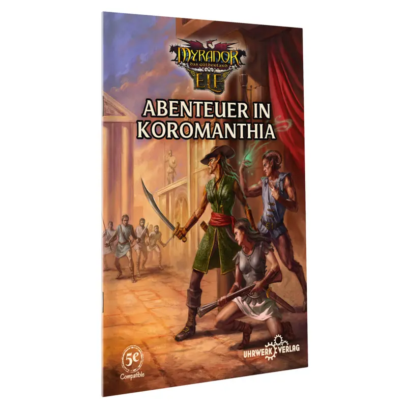 Myranor 5E (ELF) - Abenteuer - Abenteuer in Koromanthia - Hard Cover - Deutsche Ausgabe