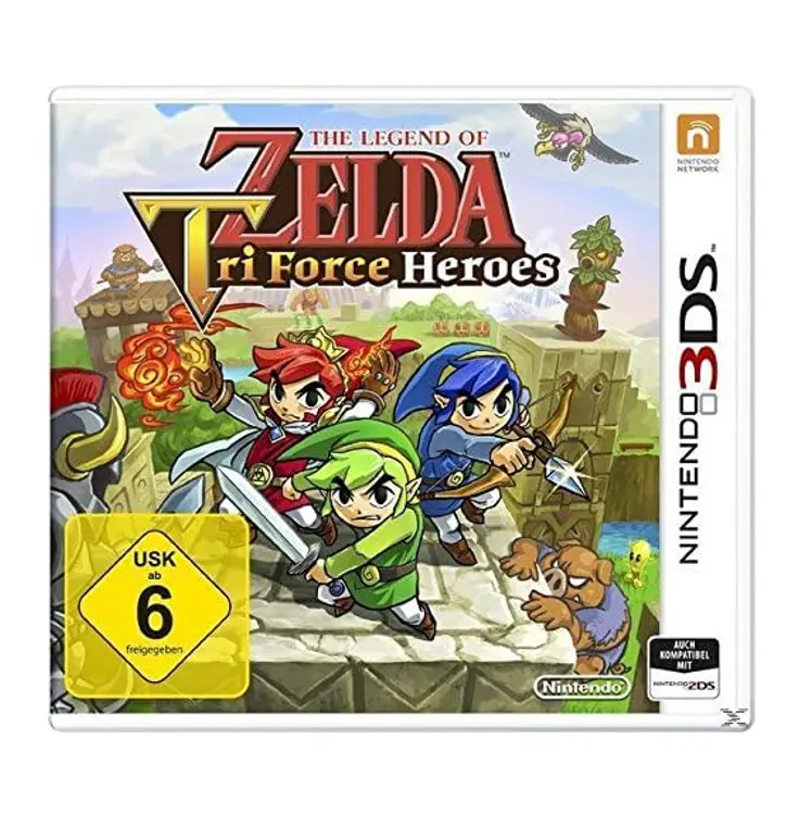 Nintendo 3DS - The Legend of Zelda - Tri Force Heroes - Neu & sealed (verschweißt)