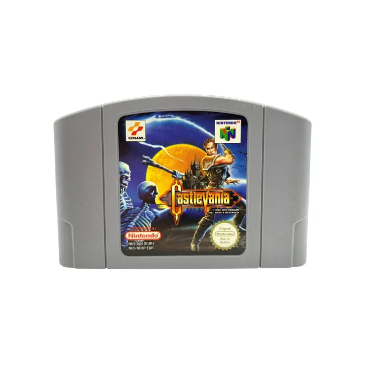 Nintendo 64 - Castlevania - nur Modul - PAL - sehr gut