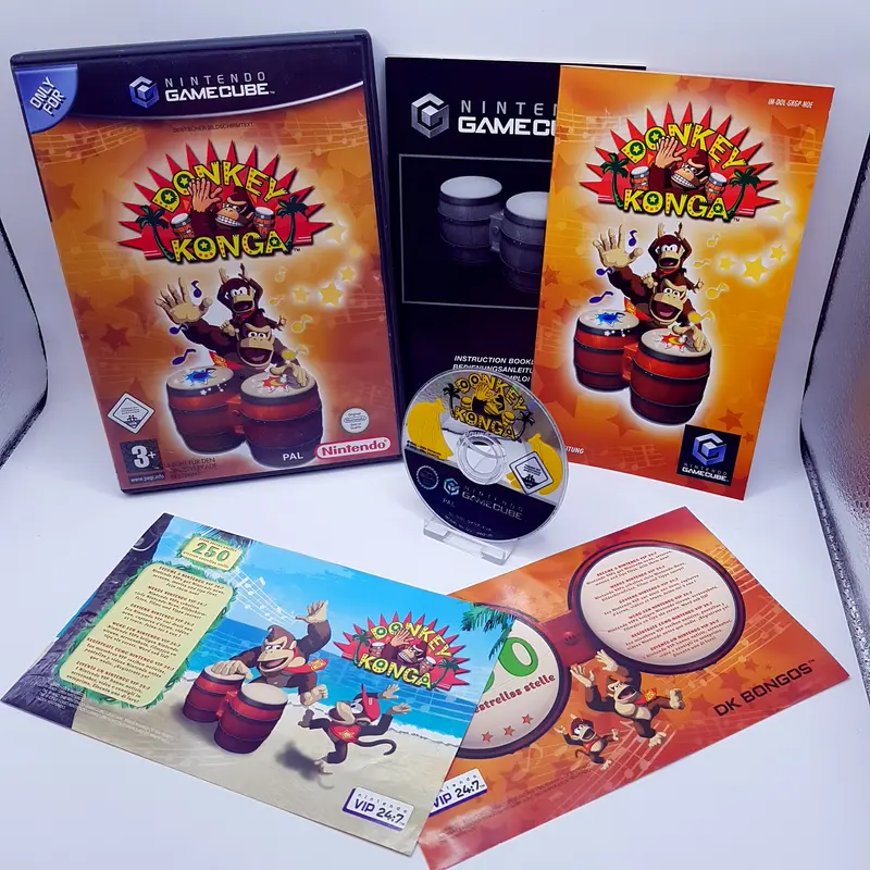 Nintendo Gamecube - Donkey Konga - gebraucht