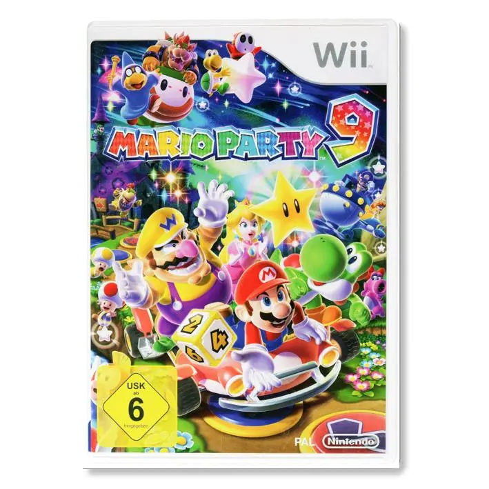 Nintendo Wii - Mario Party 9 - gebraucht