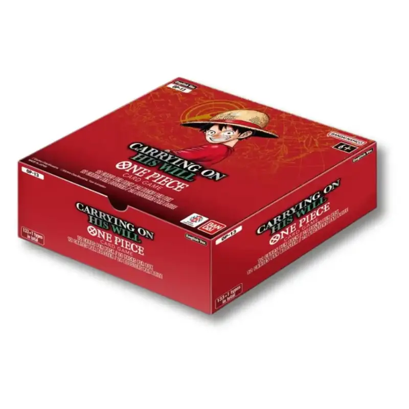 One Piece Card Game Carrying in His Will OP13 Display (24 Booster) Englisch