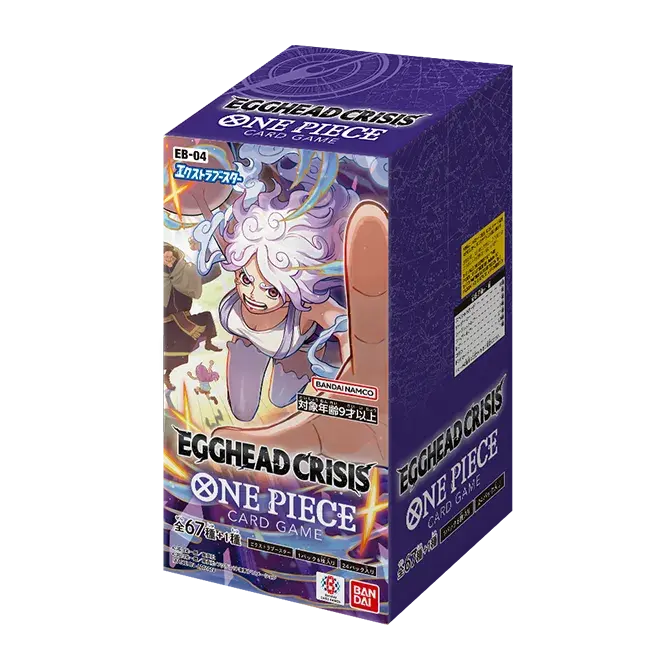 One Piece Card Game – EB04 Egghead Crisis – Booster Display (24 Packs) – JP