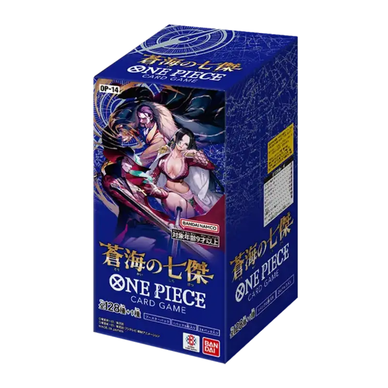 One Piece Card Game – OP14 The Azure Sea’s Seven – Booster Pack – JP