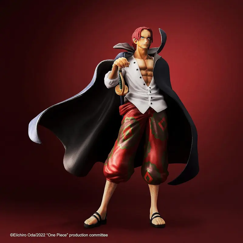 ONE PIECE - FICHIBANSHO SHANKS FIGUR (FILM RED)