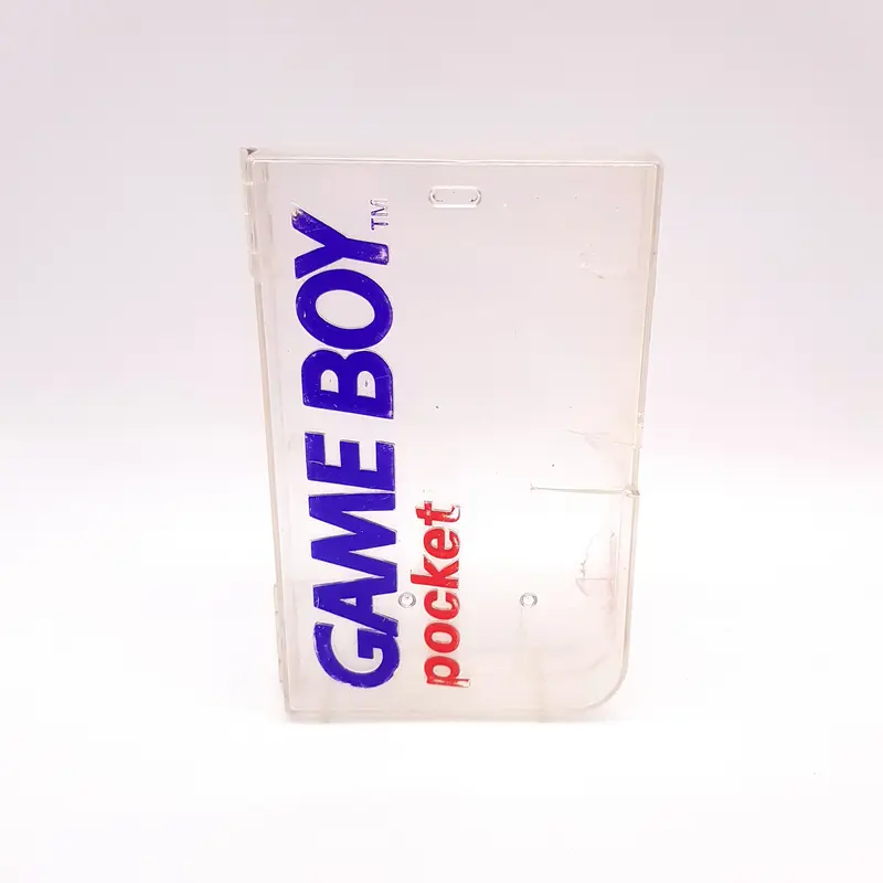Original Nintendo Gameboy Pocket Case Schutzhülle Acryl Box Aufbewahrung