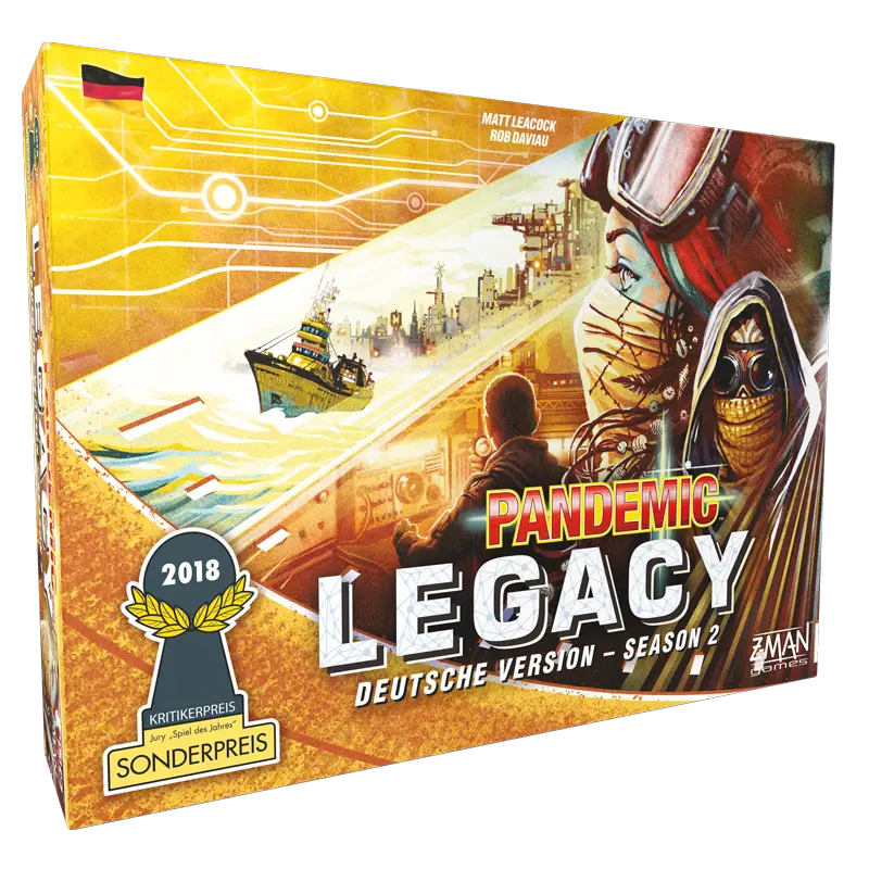 Pandemic Legacy - Season 2 GELB DE